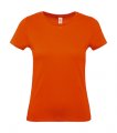 Dames T-shirt B&C E150 TW02T Oranje